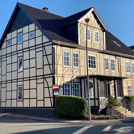 Gaestehaus Am Kurpark Hotel Garni Horn-Bad Meinberg Exterior foto